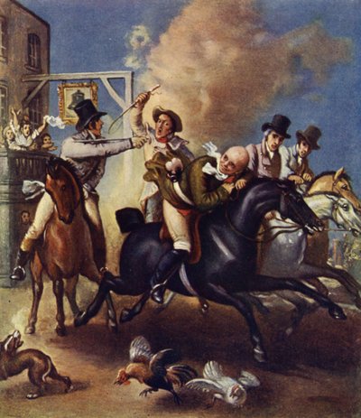 La chevauchée de John Gilpin - Thomas Stothard